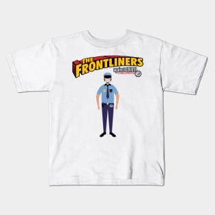 The Frontliners police officers Kids T-Shirt